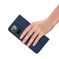 Dux Ducis Skin Pro preklopna maska za Poco M4 Pro 5G, plava