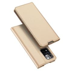 Dux Ducis Skin Pro preklopna maska za Poco M4 Pro 5G, zlato