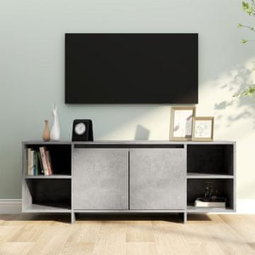 Vidaxl TV ormarić betonsko-sivi 130x35x50 cm