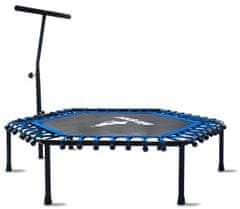 Aga FITNESS Trampolin 130 cm Plava + ručka