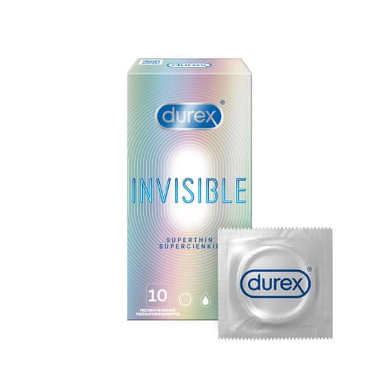 Durex Invisible Extra Sensitive kondomi, 10 komada