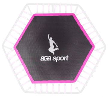 Aga Odbojna površina za fitness trampolin Pink