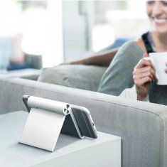 Ugreen Podesivi stolni stalak za telefon i tablet, bijeli