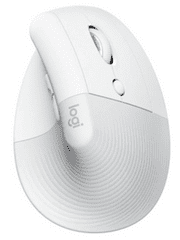 Logitech Lift Vertical Ergonimic miš, bijeli (910-006475)