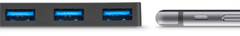 Anker Ultra Slim USB hub, 4 priključka, USB 3.0, crna (A7516016)
