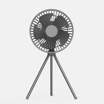 Prijenosni ventilator s baterijom DQ212 sivi