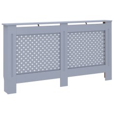 Vidaxl Pokrov za radijator antracit 152 x 19 x 81,5 cm MDF