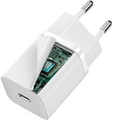 BASEUS Super Si adapter za brzo punjenje IC 30 W, bijeli (CCSUP-J02)