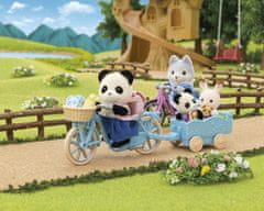 Sylvanian Families Panda i set rolera i bicikla