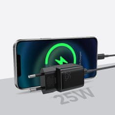 Joyroom Mini Fast Charger punjač USB-C 25W 3A, crno
