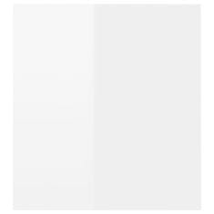 Vidaxl TV ormarić s LED svjetlima visoki sjaj bijeli 120 x 35 x 40 cm