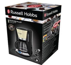 Russell Hobbs Colours Plus aparat za kavu, krem