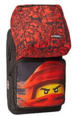 LEGO Bags školski ruksak Ninjago Red Optimo Plus