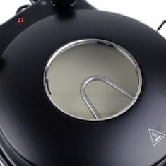 Wiltec 1200W tava za pečenje pizze - kamena ploča 32 cm do 400 ° C
