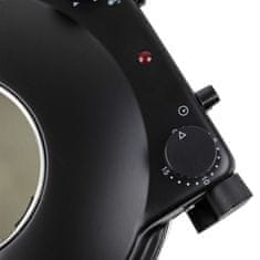 Wiltec 1200W tava za pečenje pizze - kamena ploča 32 cm do 400 ° C
