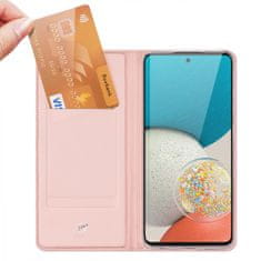 Dux Ducis Skin Pro preklopna maska za Samsung Galaxy A73, ružičasta