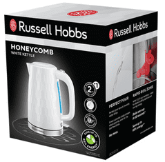 Russell Hobbs Honeycomb kuhalo za vodu, bijela