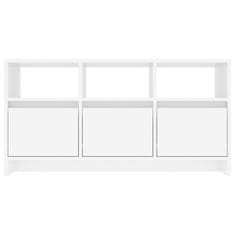 Vidaxl TV ormarić visoki sjaj bijeli 102 x 37,5 x 52,5 cm od iverice