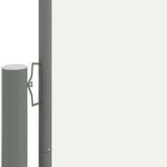 Vidaxl Uvlačiva bočna tenda krem 180 x 600 cm
