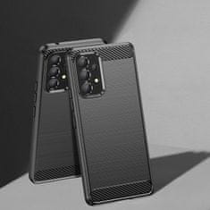 MG Carbon Case Flexible silikonska maska za Samsung Galaxy A53 5G, crno