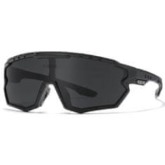 KDEAM Warren 01 biciklističke naočale, Black / Black