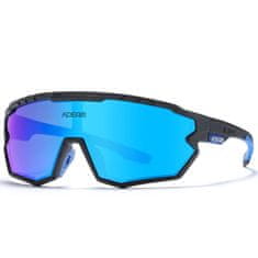 KDEAM Warren 03 biciklističke naočale, Black / Blue
