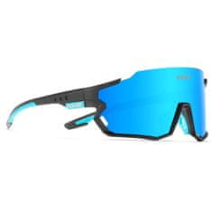 KDEAM Gilbert 06 biciklističke naočale, Black / Light Blue