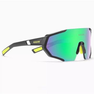 KDEAM Ocean 04 biciklističke naočale, Black / Blue Green