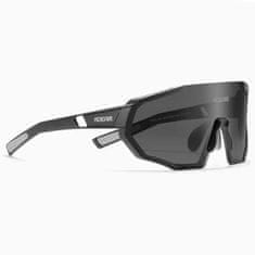 KDEAM Ocean 01 biciklističke naočale, Black / Black