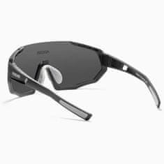 KDEAM Ocean 01 biciklističke naočale, Black / Black