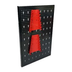 Wiltec Metalni zidni organizator alata 120x60cm