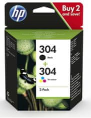HP komplet tinti 304 (crna i u boji) za DJ 3720/3730