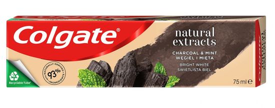 Colgate zubna pasta Naturals Charcoal, 75 ml