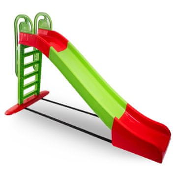 Doloni Tobogan s rukohvatom 243 cm Zeleno-crvena