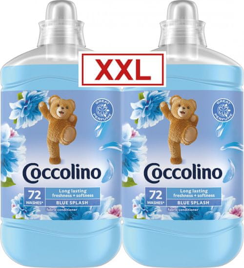 Coccolino Blue Splash omekšivač,2x 1,8 L