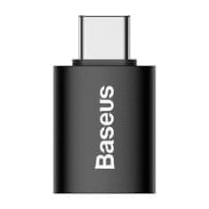 BASEUS Ingenuity Mini OTG adapter USB-C / USB 3.1, crno