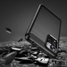 MG Carbon Case Flexible silikonska maska za Xiaomi Poco X4 NFC, crno