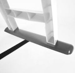 Doloni Tobogan s rukohvatom 140 cm Bijelo-siva