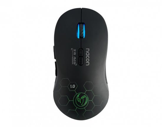 Nacon GM-180 bežični miš, gaming, RGB, crna