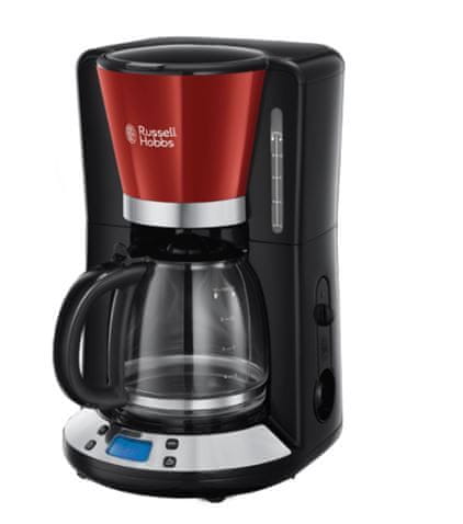 Russell Hobbs Colours Plus aparat za kavu, crveni