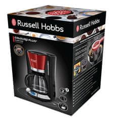 Russell Hobbs Colours Plus aparat za kavu, crveni