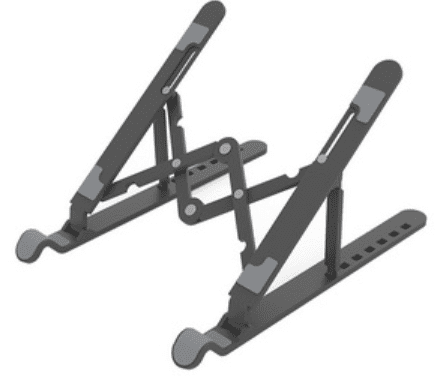 Orico stalak za prijenosno računalo, 25,4 cm do 43,18 cm, sklopivi, crni (PFB-A24-BK-BP)