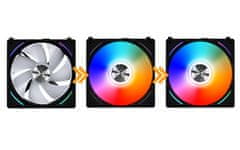 Lian Li AL120 ventilator za kućište, RGB, 120 mm, bijela (UF-AL120-1W)