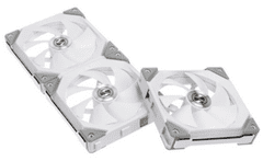 Lian Li SL120 ventilator za kućište, RGB, 120 mm, 3 komada i kontroler, bijeli (UF-SL120-3W)