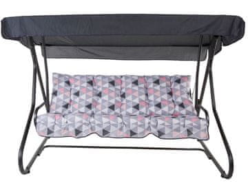 DAJAR Venezia Vrtna Ljuljačka, Sklopiva za 3 Osobe, Antracit - Dajar