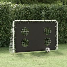 Vidaxl Nogometni gol za trening, čelik, 184x61x122 cm