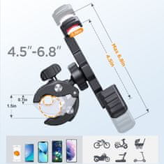 MG Phone Holder držač mobitela za bicikl, crno