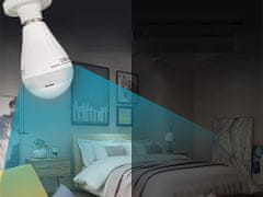 Blow H-822 IP kamera + LED svjetlo, 2u1, WiFi, Full HD 2MP, 360° kut snimanja, IR noćno snimanje, senzor pokreta, aplikacija