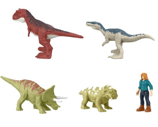 Jurassic world mattel mini clearance dinos