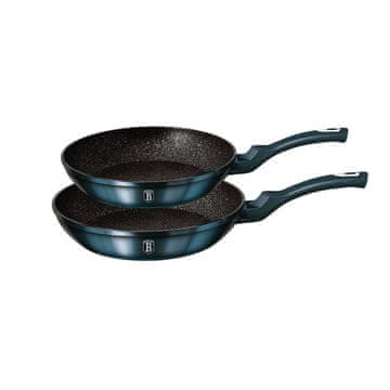 Set od 2 tave s granitnim premazom 22/26 cm Aquamarine BH-1883f